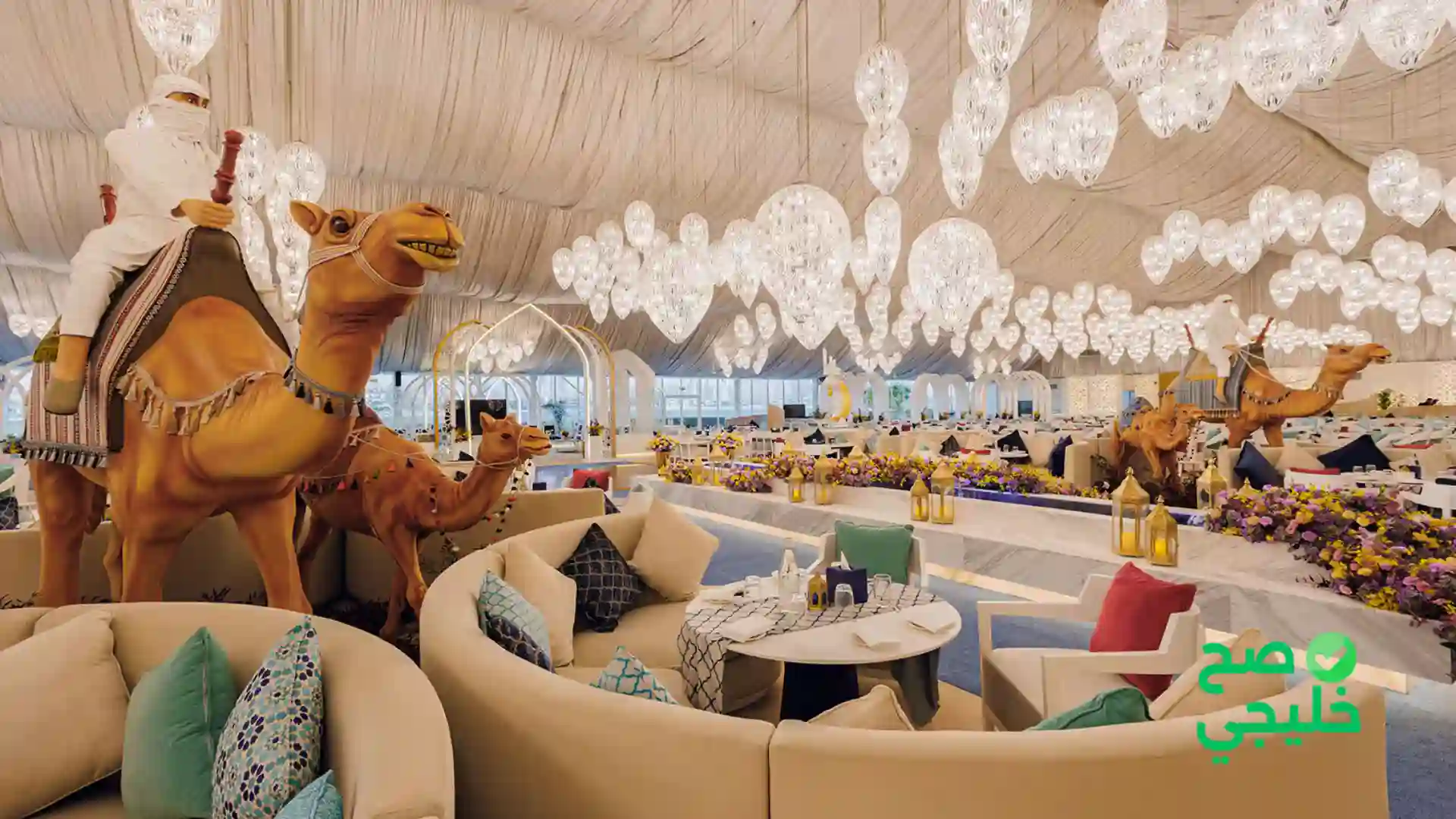 مطاعم وخيم عروض سحور في دبي