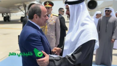 السيسي ومحمد بن زايد لقاء الاشقاء